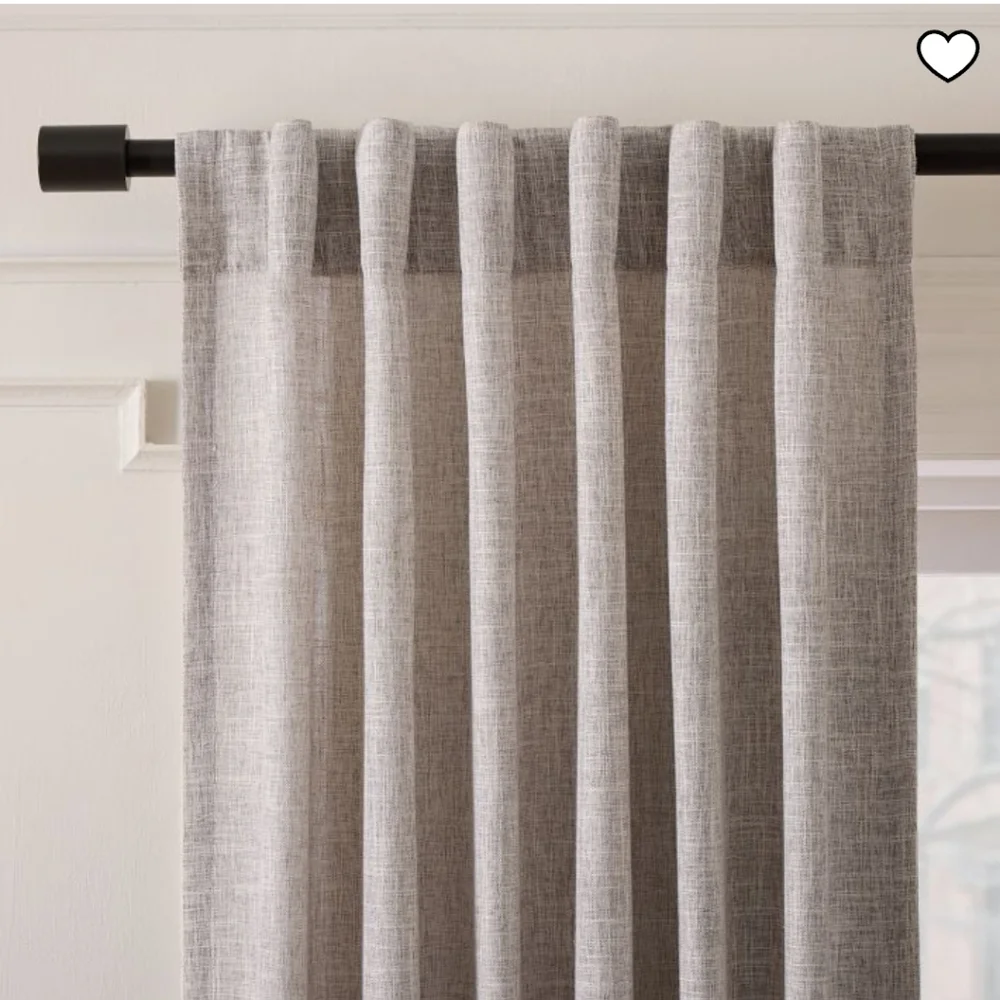 ❤️BUY 2 GET 1 FREE  West Elm Crossweave Curtain